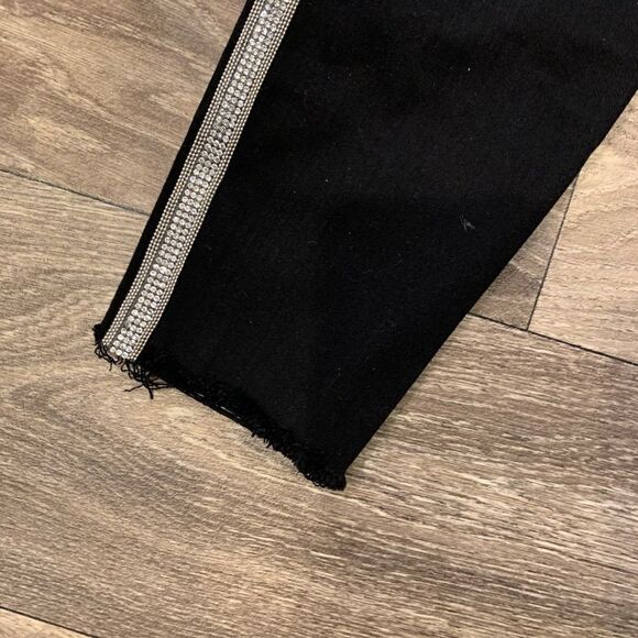 L’Agence Margot Revolve Crop Raw Edge Stretch Denim Jeans Size 26 - Picture 7 of 7